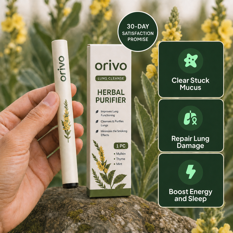 Orivo Lung Cleanse Herbal Pen — Breathe Deeper in 30 Days