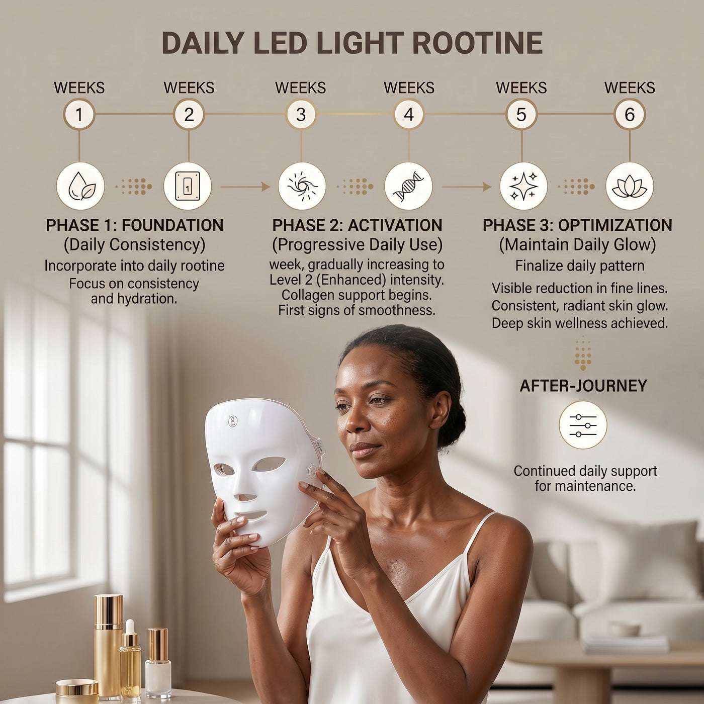 LED Photon Mask